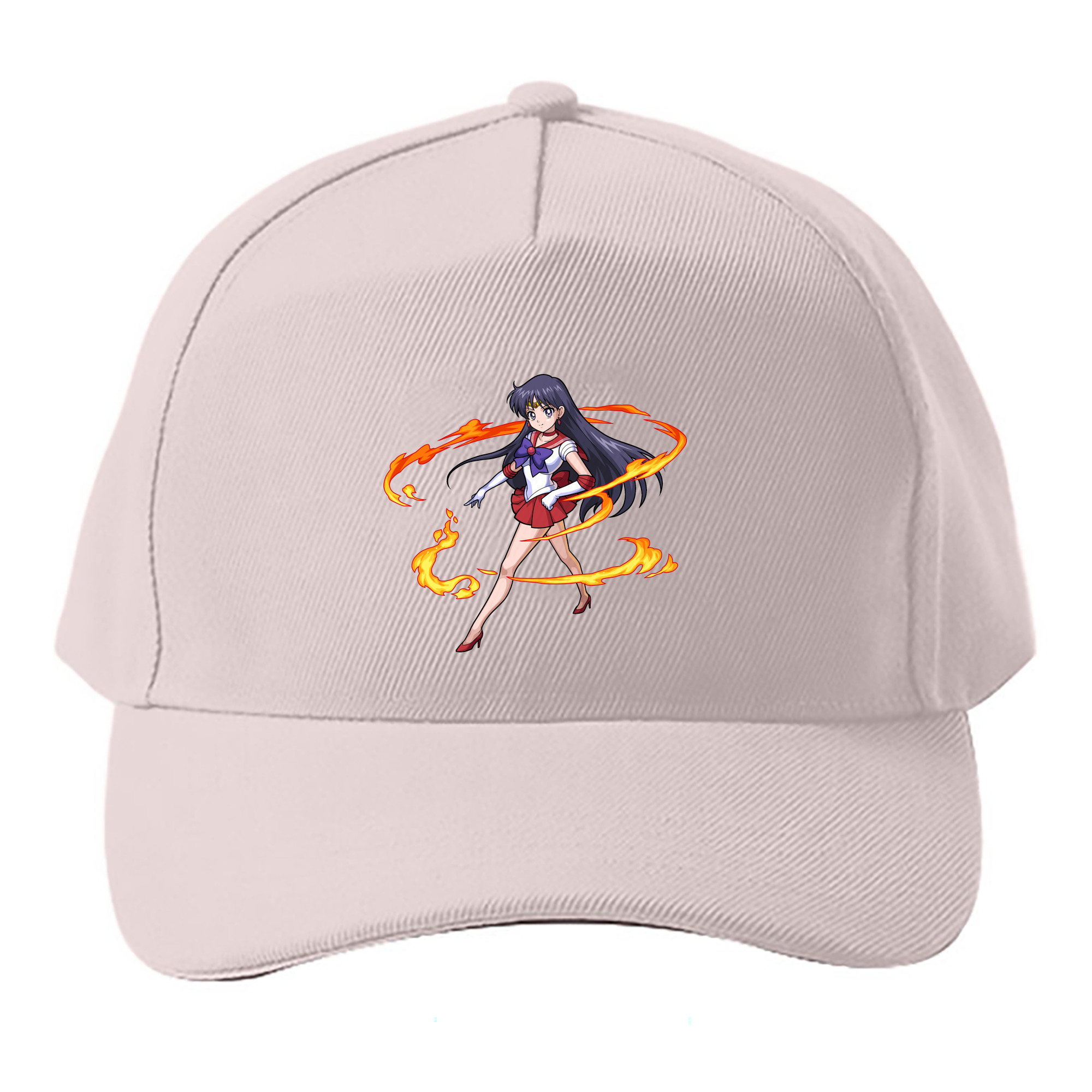 （画像用） 美少女戦士セーラームーン 火野レイ ひの レイ Sailor Moon Hino Rei （セーラーマーズ,Sailor Mars） ベースボールキャップ 綿100％ 男女兼用 帽子 スポーツ